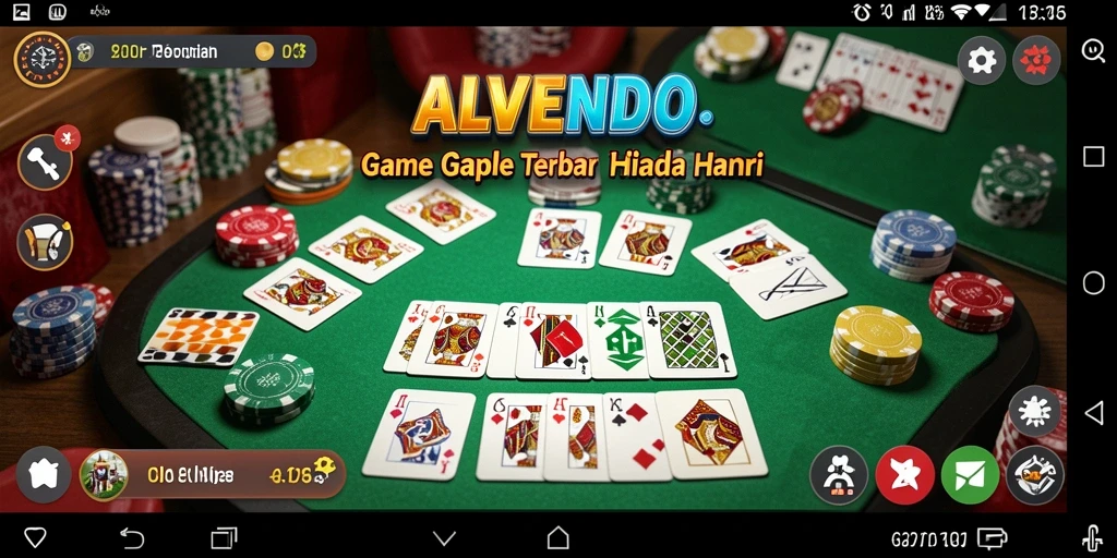 Tampilan gameplay seru dan menantang dari ALVENDO.