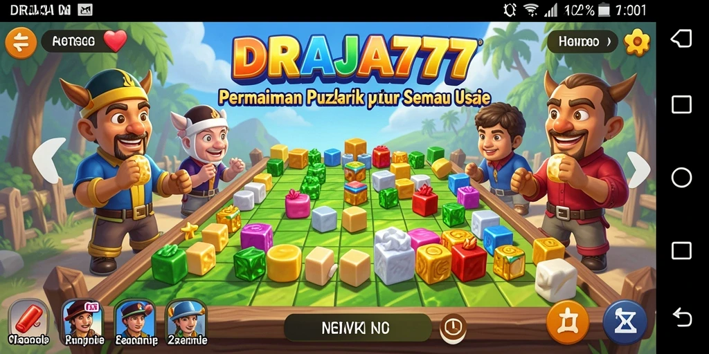 Tampilan gameplay menarik dari DRAJA777 yang menguji kemampuan berpikir.