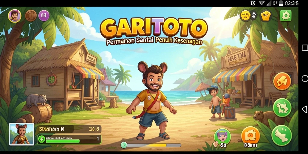 Tampilan gameplay GARITOTO yang seru dan menghibur.