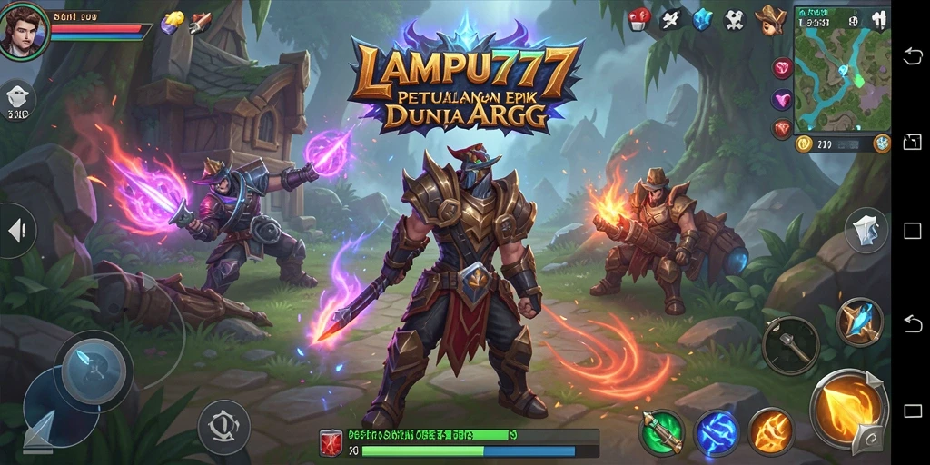 Tampilan gameplay epik di LAMPU777 dengan aksi yang memukau.