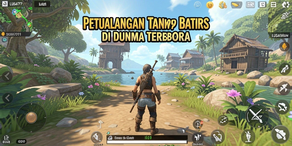 Tampilan grafis yang menakjubkan dalam gameplay LUSA777.