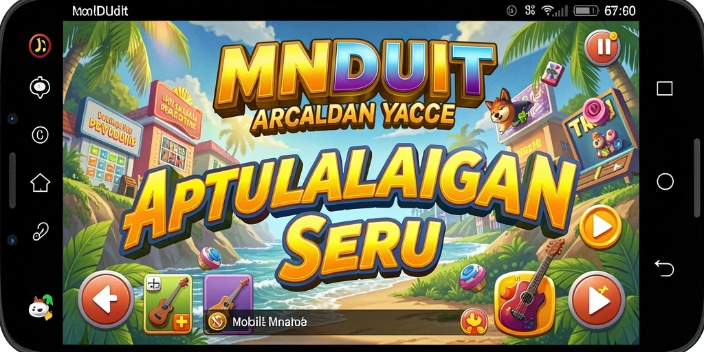 Tampilan gameplay seru dari MNDUIT yang menampilkan pertarungan arcade.