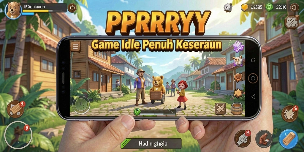 Tampilan gameplay PPRRYY yang mengasyikkan dan penuh warna.