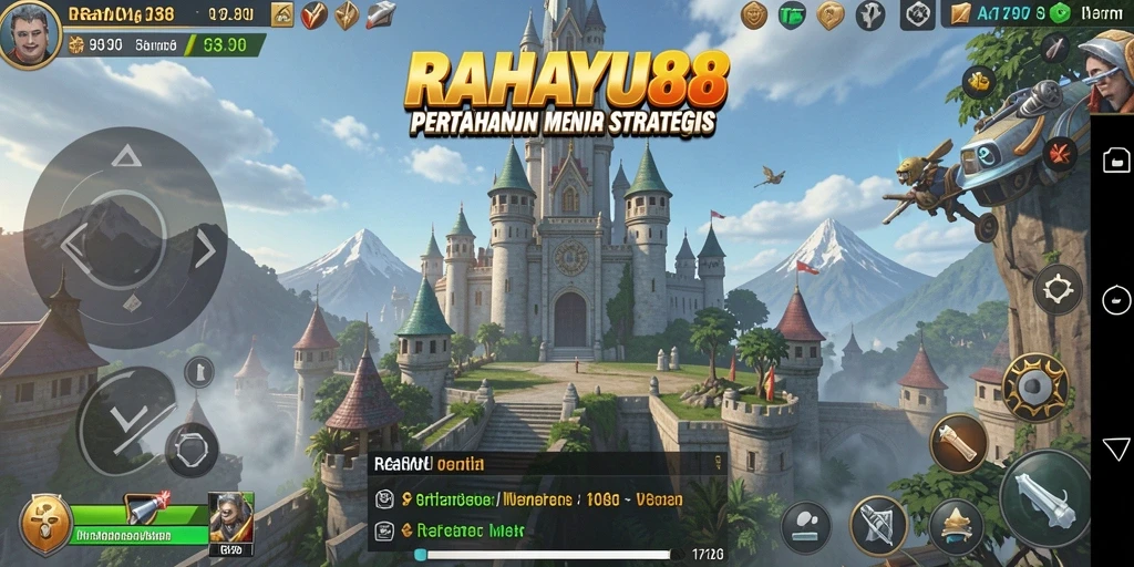 Screenshot RAHAYU88 menunjukkan aksi menakjubkan dalam Tower Defense.