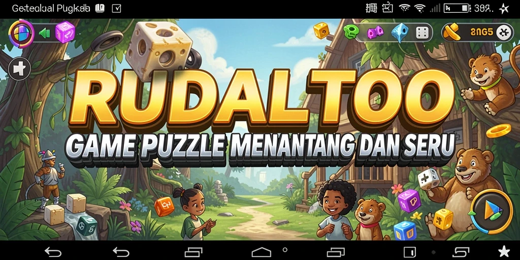 Tampilan gameplay RUDALTOTO yang seru dan menantang teka-teki.