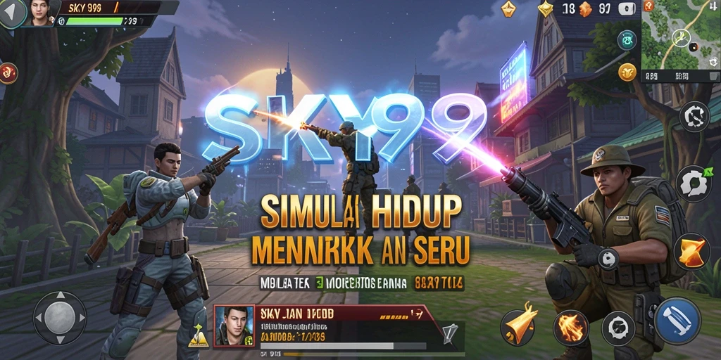 Tampilan menawan dari gameplay <strong>SKY99</strong> yang penuh interaksi.