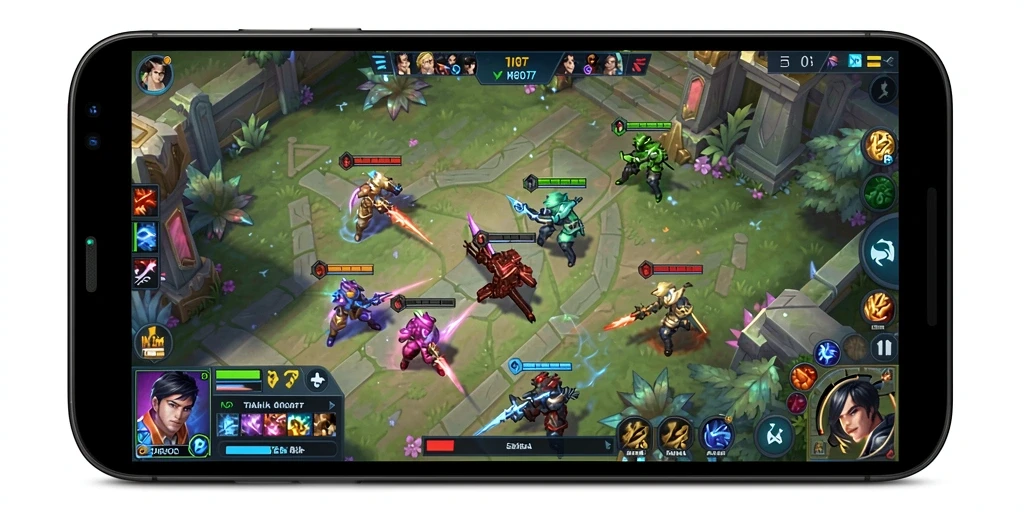 Tampilan gameplay seru dan penuh aksi dalam TARUHAN77.
