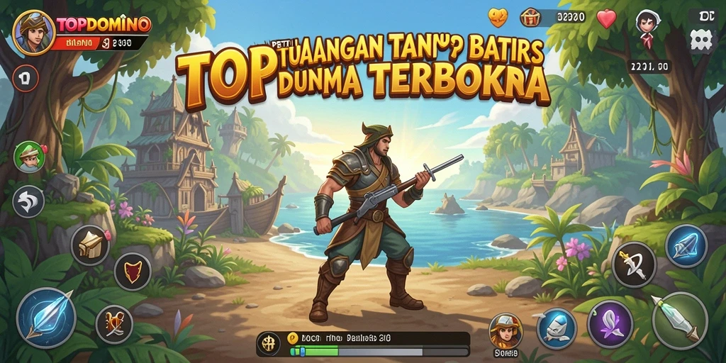Tampilan gameplay yang mengesankan di dunia terbuka TOPDOMINO.