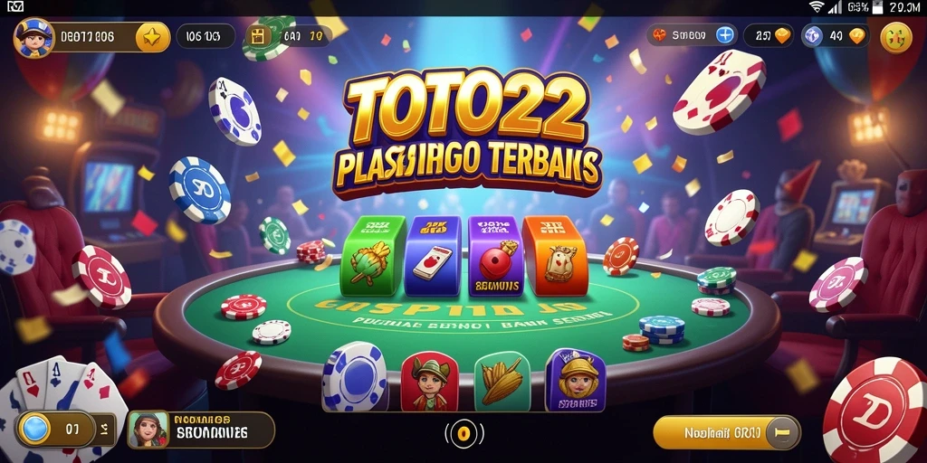 Tampilan utama gameplay Kasino TOTO22 yang menarik dan menghibur.