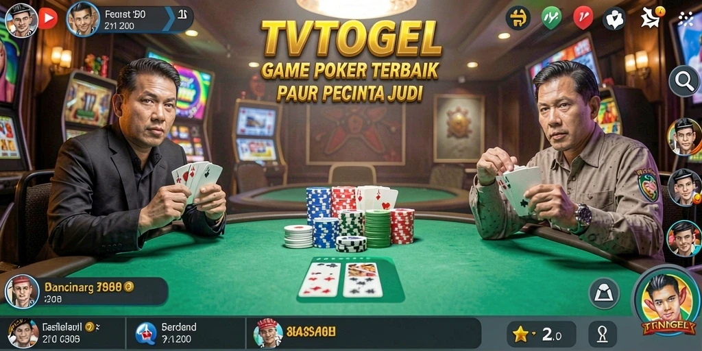 Gameplay Poker yang menegangkan di TVTOGEL.